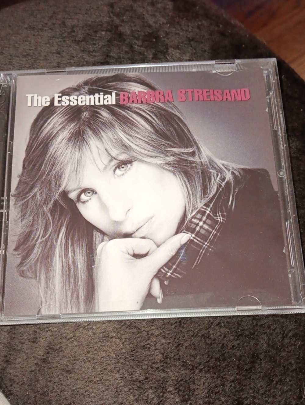 Columbia The Essential Barbra Streisand CD - Black, White, Pink